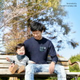 要出典 ファムベリー 親子でおそろい リンクコーデ 長袖Tシャツ&スタイセット