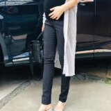 要出典 マタニティパンツ ミルクティー マタニティパンツ スーパーストレッチスキニーパンツ