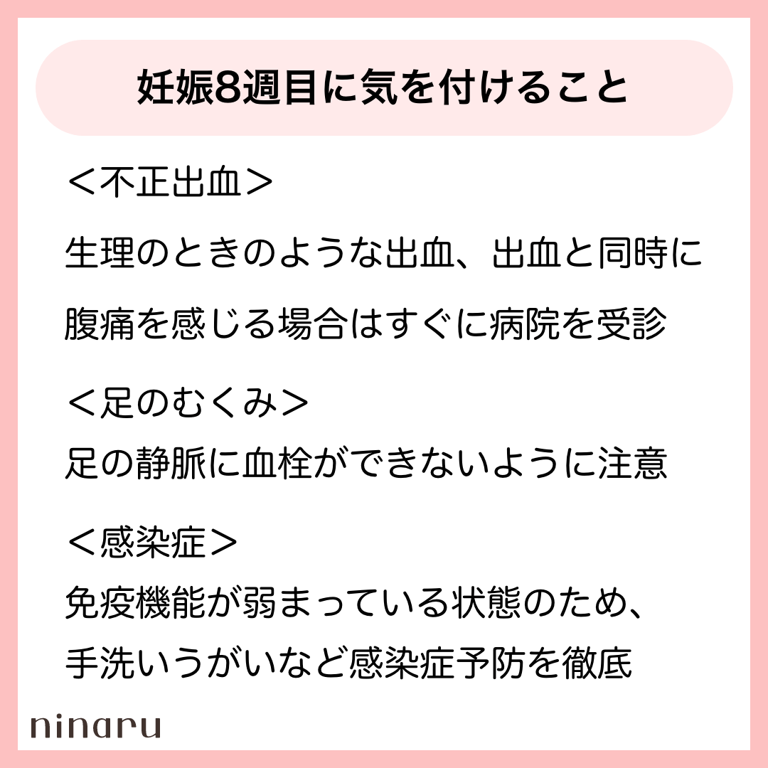 妊娠8週 胎児の大きさやエコー写真は 出血に注意 こそだてハック
