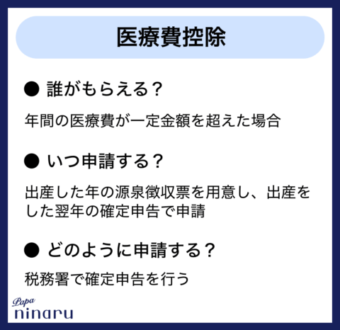 医療費控除 サマリー