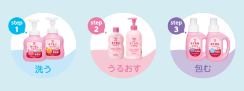 記事広告 アラウ.ベビー 3step