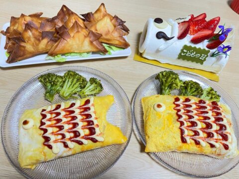 要出典 こどもの日 食事2