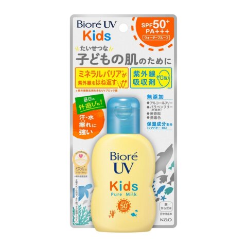 要出典 子ども 日焼け止め ビオレ UV キッズ ピュアミルク 日焼け止め