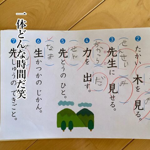 小学生 間違いあるある 漢字の読み ゆかさん